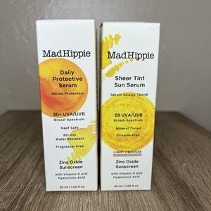Mad Hippie Sheer Tint Sun Serum - light/medium tint And Daily Protective Serum